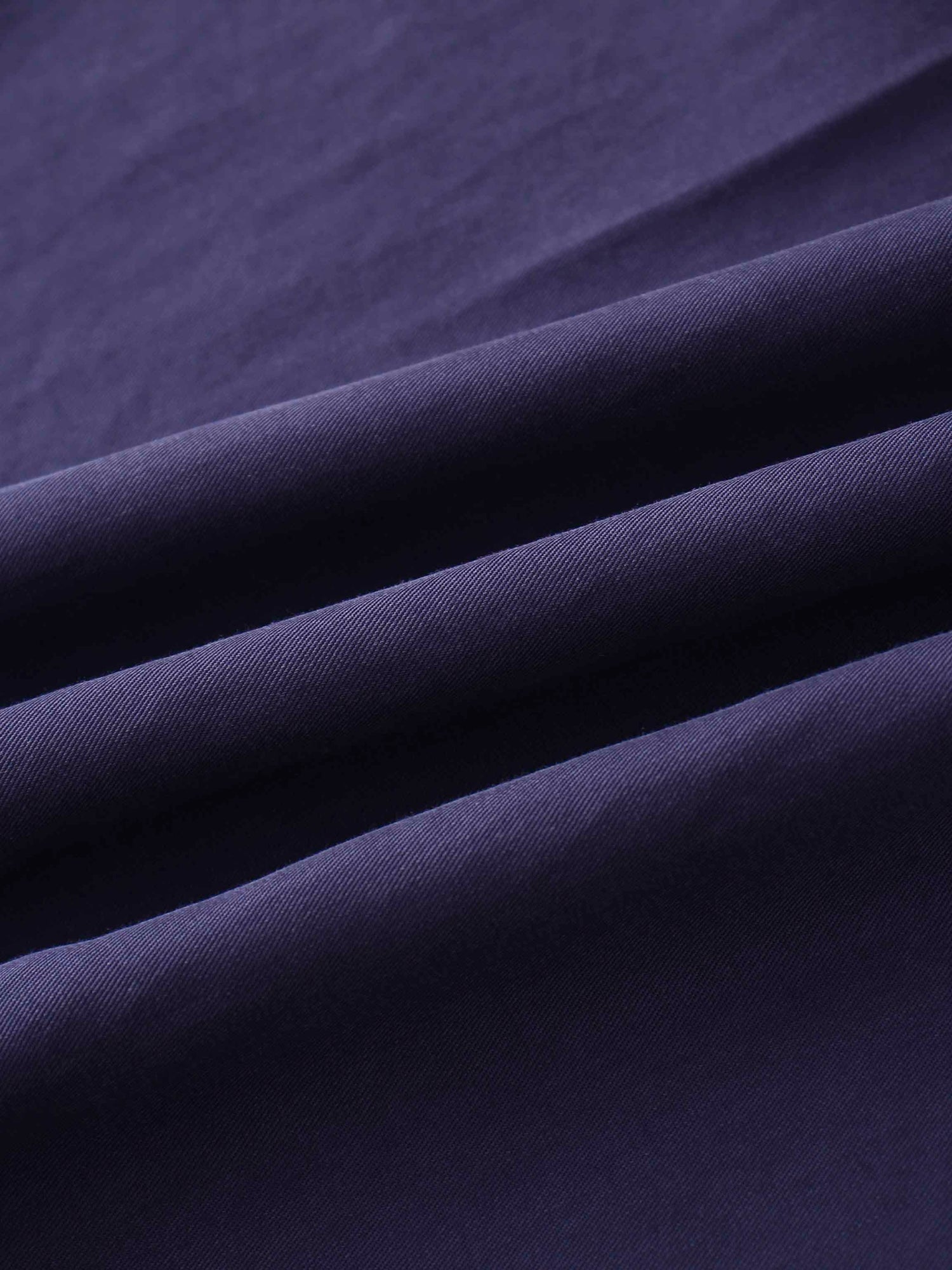 Drawstring Circle Skirt-Navy