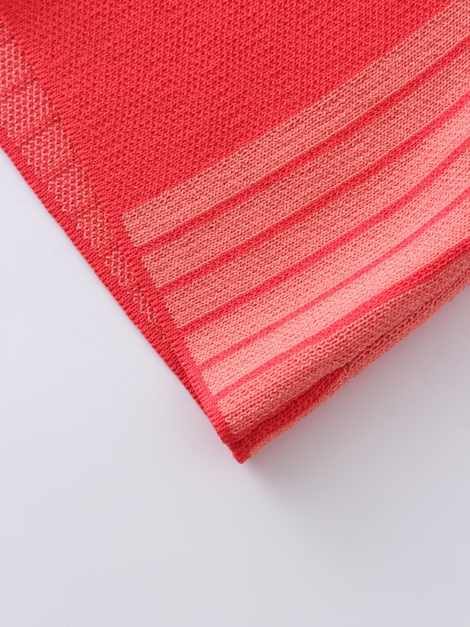 Jersey Polo Rayas Mixtas-Coral