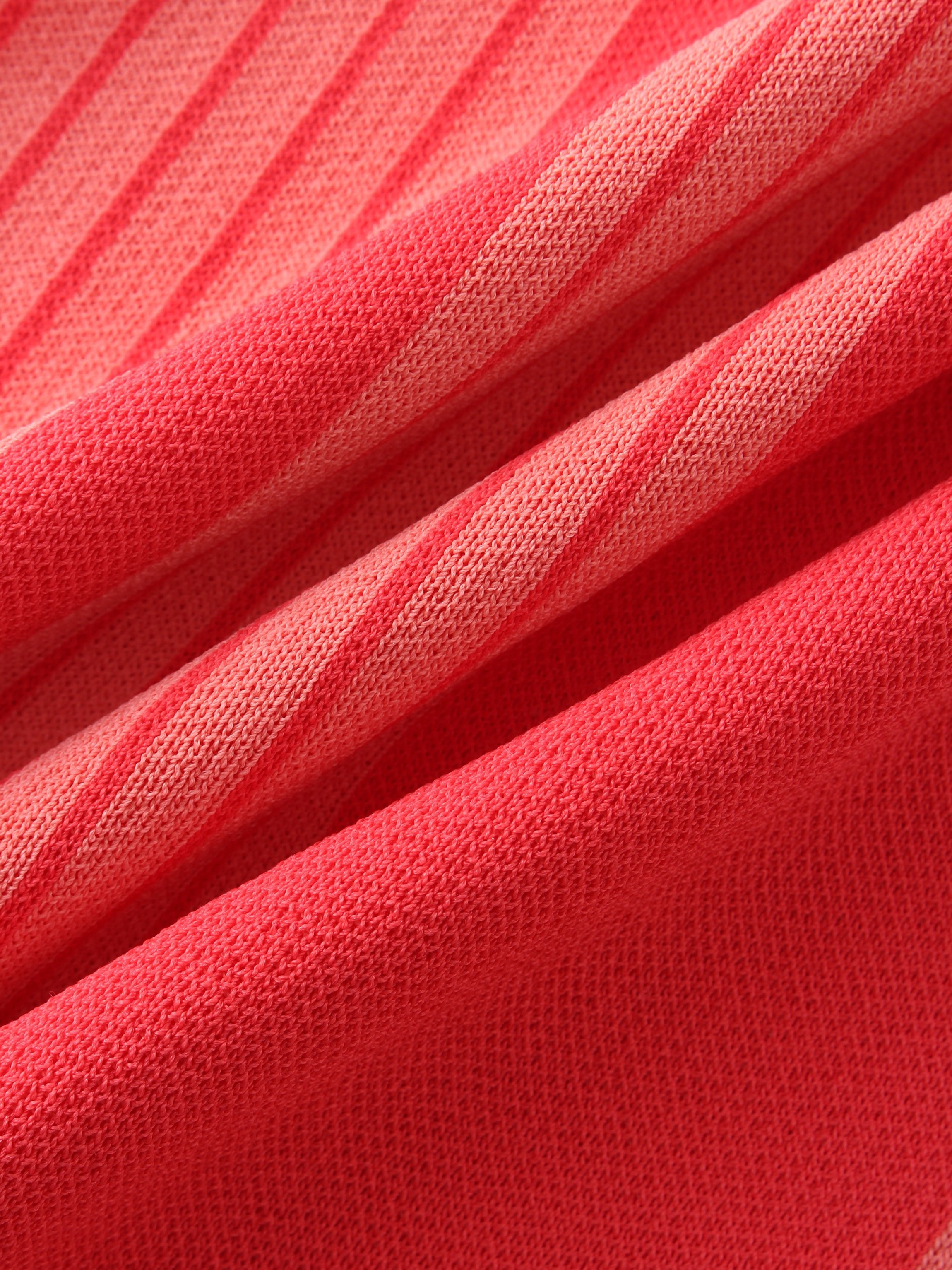 Jersey Polo Rayas Mixtas-Coral