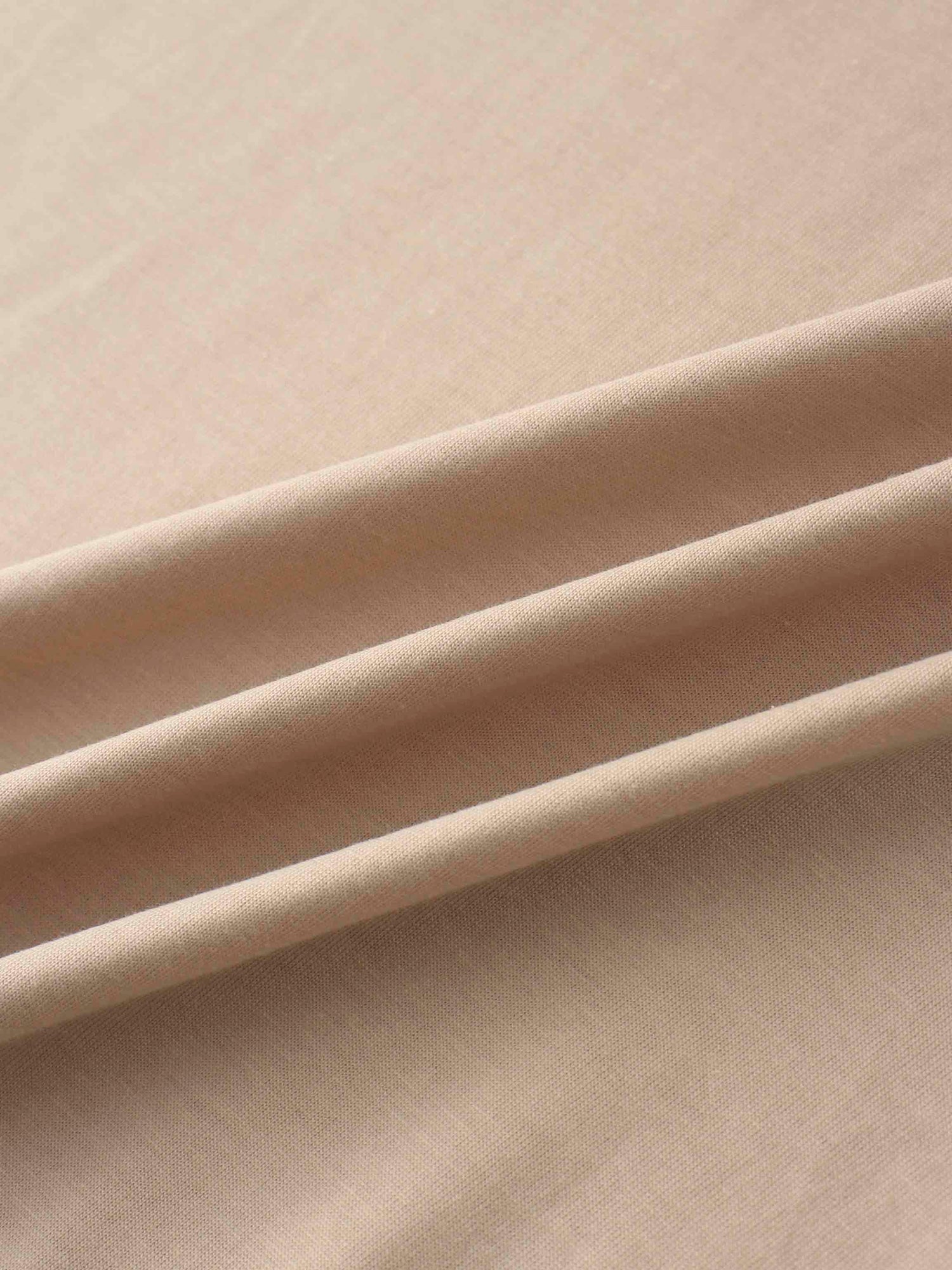 Elastic Waist T-Shirt Skirt-Taupe