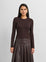 LIGHTWEIGHTRIBBED CARDIGAN 20 BROWN