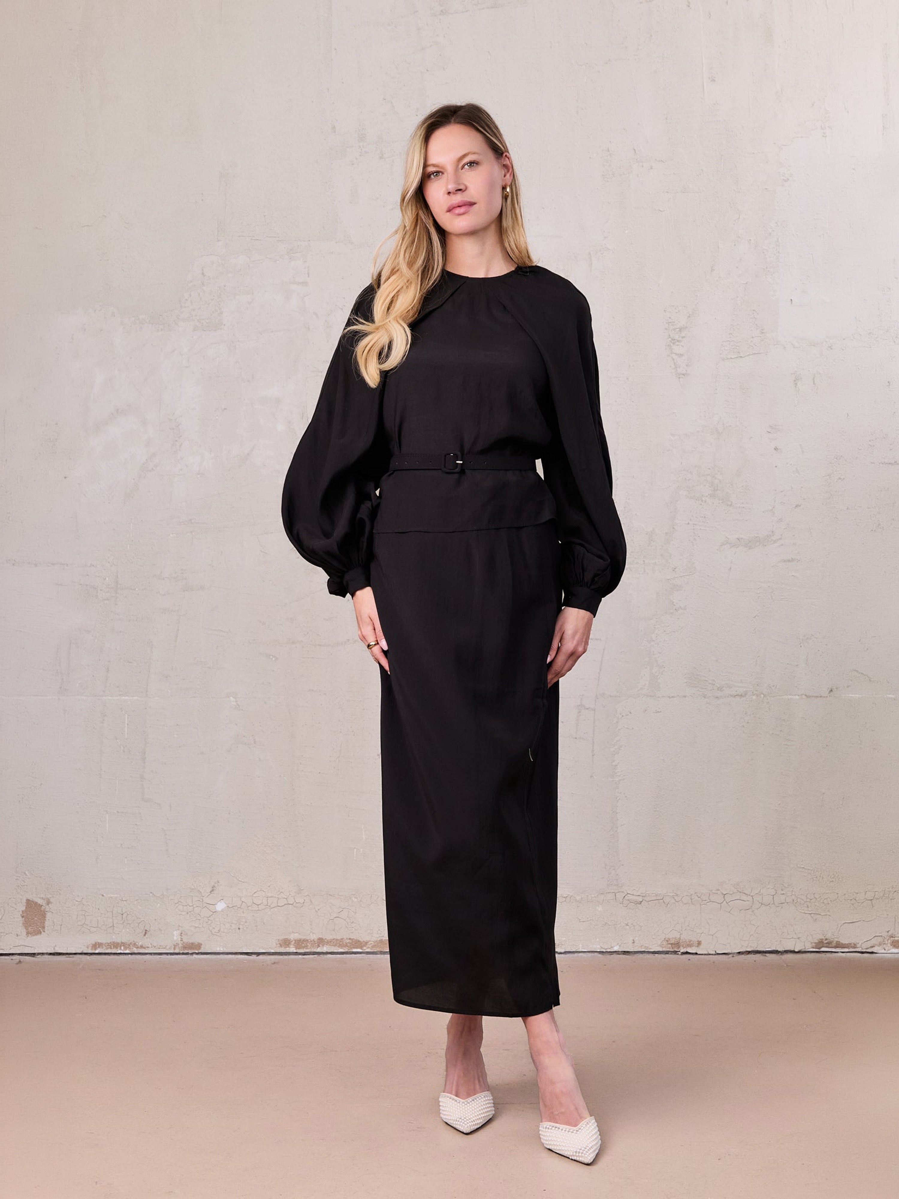 Lily Skirt-Black