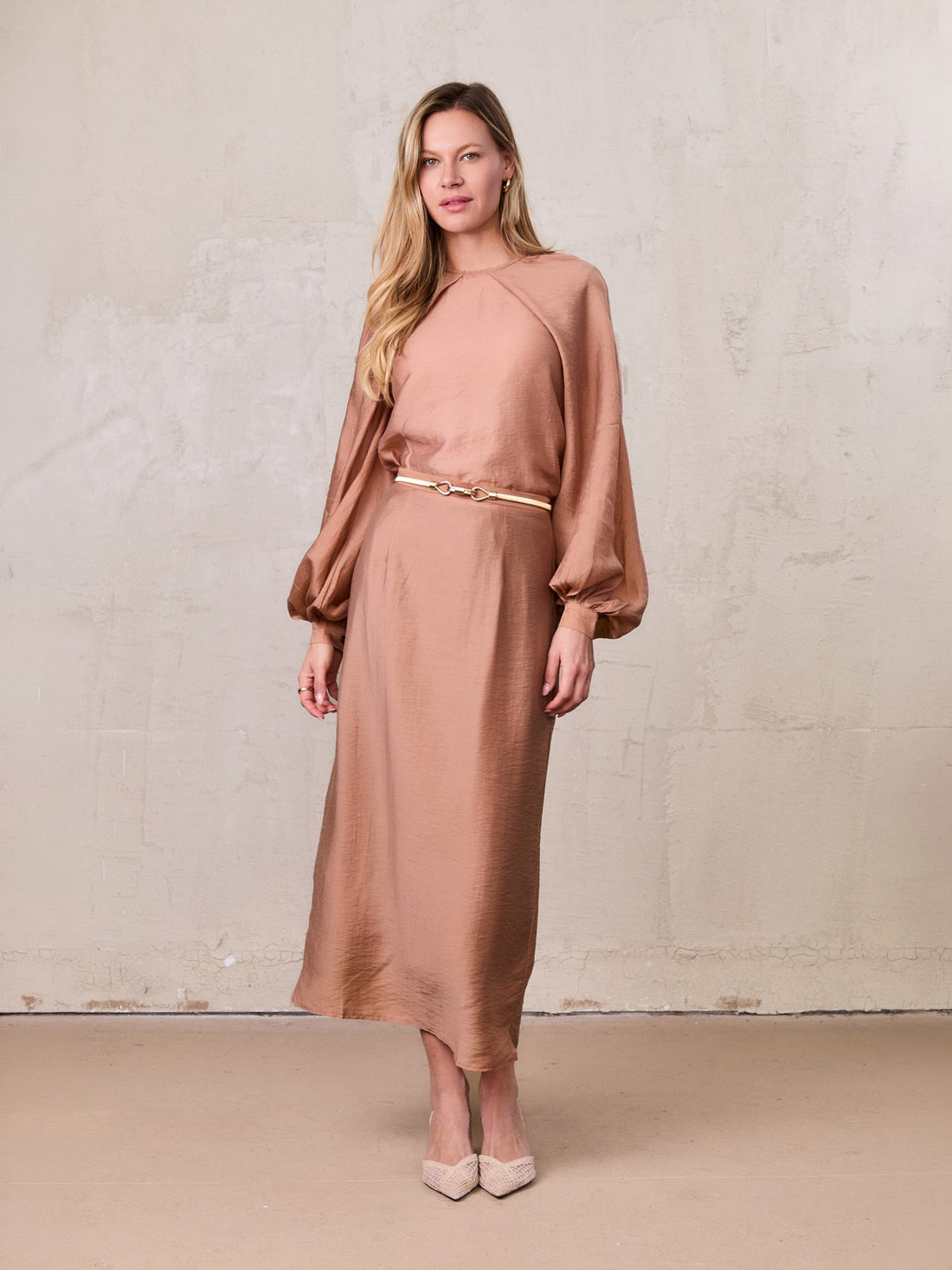 Lily Skirt-Pecan