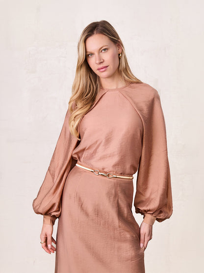 Lily Top-Pecan
