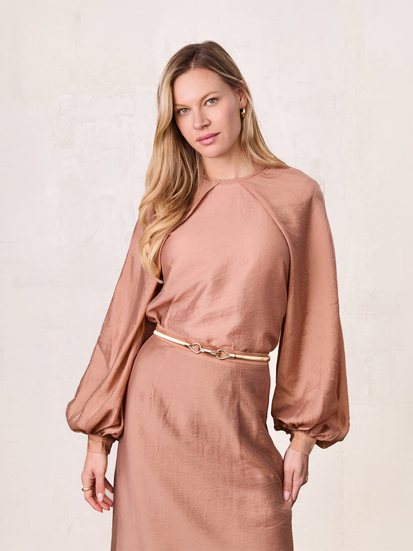 Lily Top-Pecan