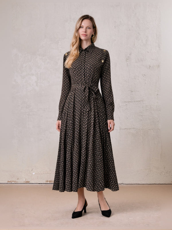Linda Dress-Geometric