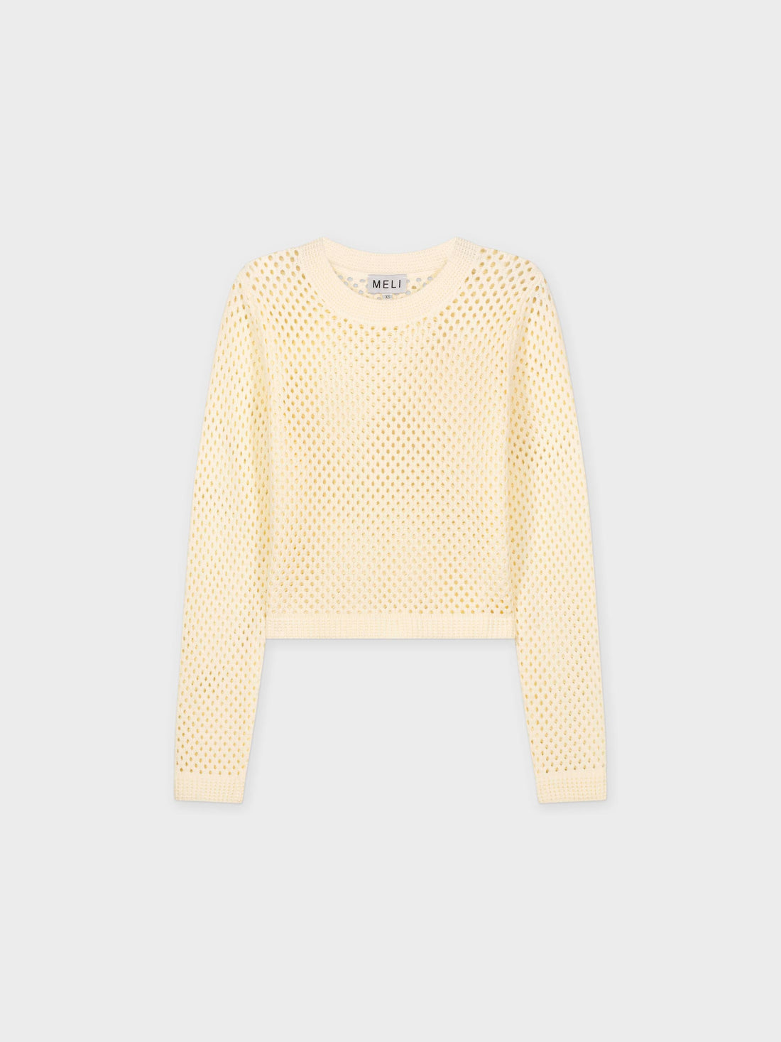 CROCHET SWEATER-CREAM