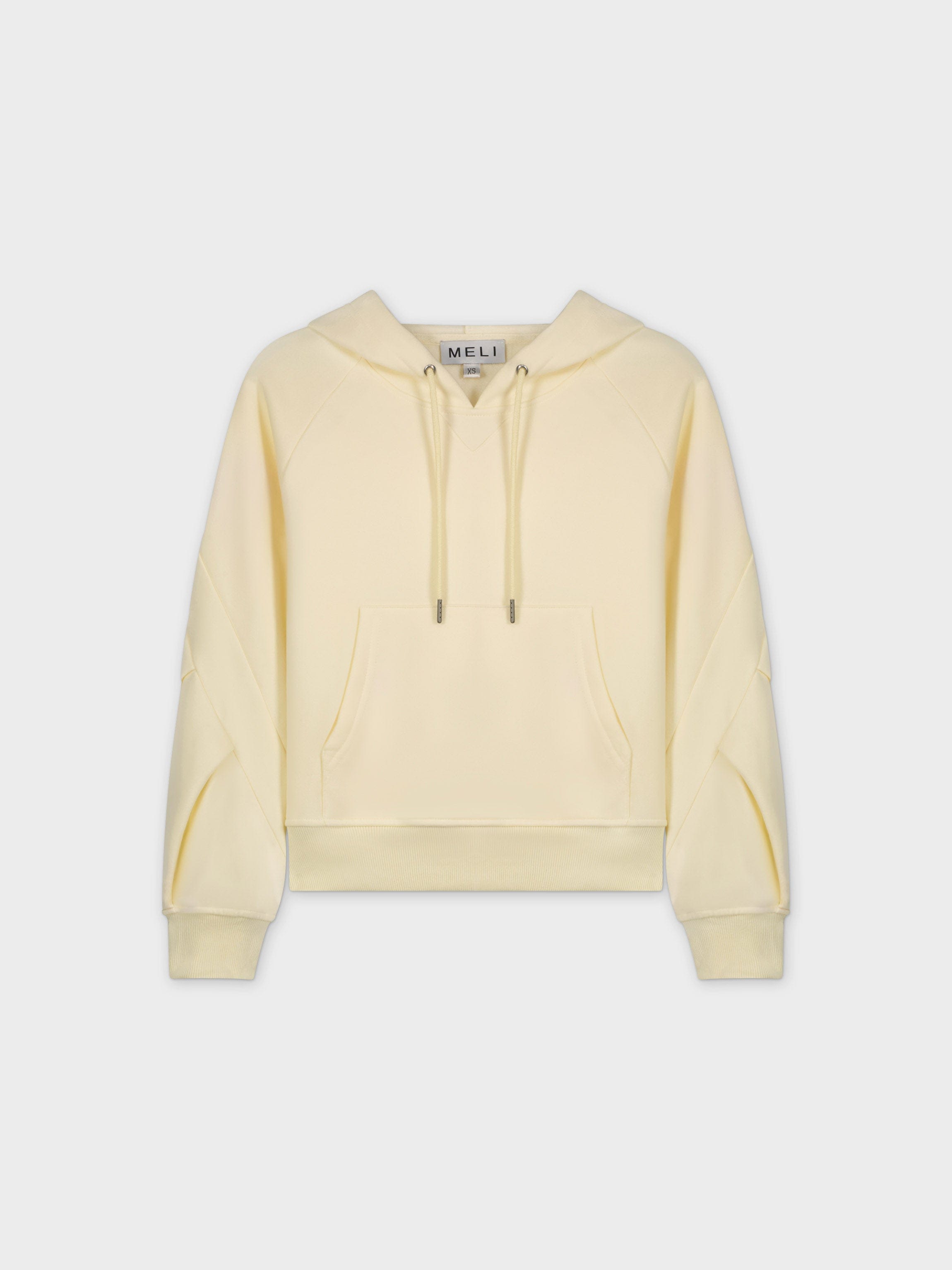 Sudadera con capucha-Vainilla