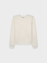 SPECKLED SWEATER-WHITE