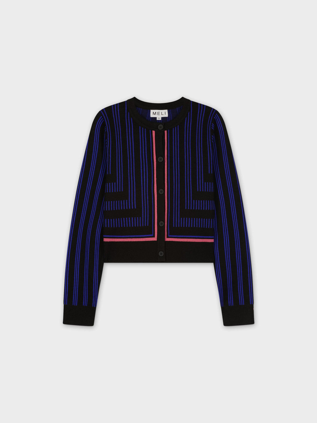 CARDIGAN BOX-NEGRO/AZUL