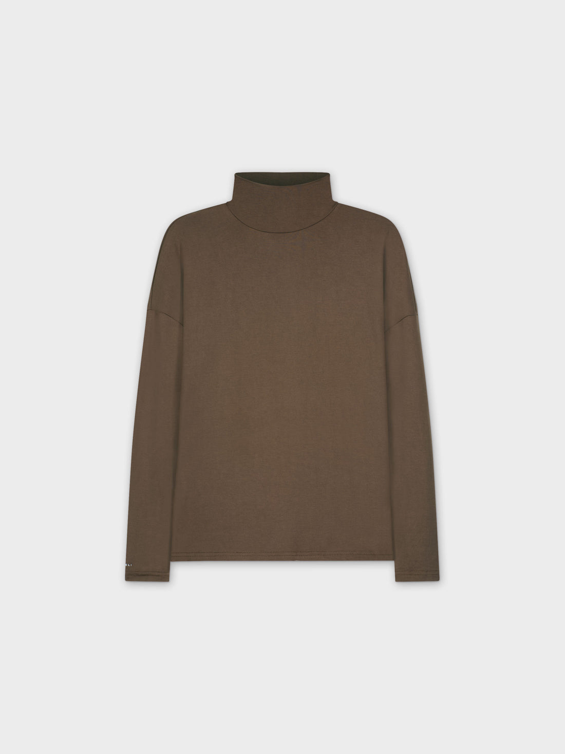 SWING TURTLENECK-BROWN