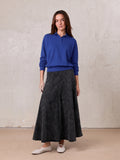 Paneled Flare Skirt 35