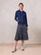 PANELEDFLAIR SKIRT 25 BLUE WASH