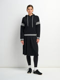 Elastic Waist Tshirt Skirt - Black 24