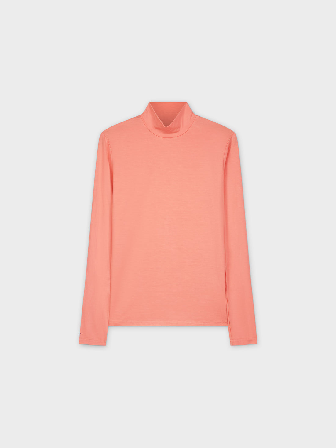 MODAL TURTLENECK LONG SLEEVE-CORAL