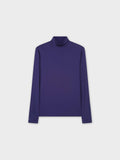 MODAL TURTLENECK LONG SLEEVE-NAVY
