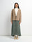 ALINEHIGH LOW SKIRT TEAL