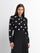 Black/Cream Polka Dot