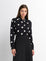 BLACK CREAM POLKA DOT