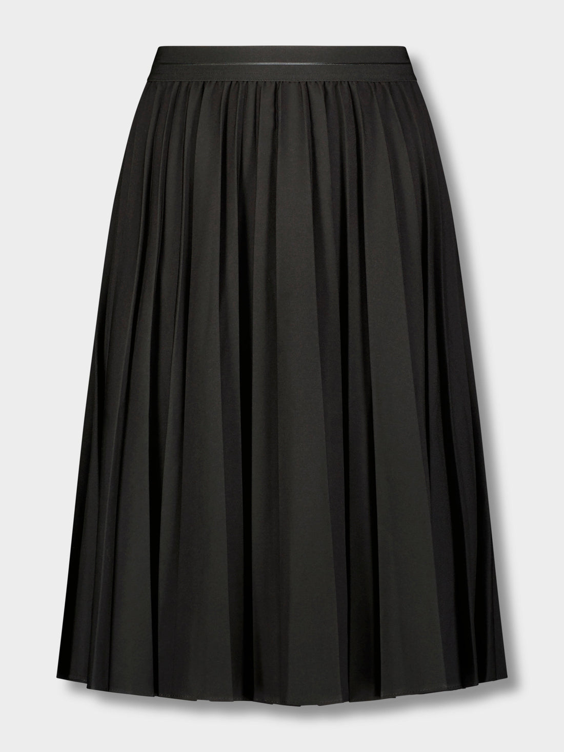 PLEATED SKIRT 27"- BLACK