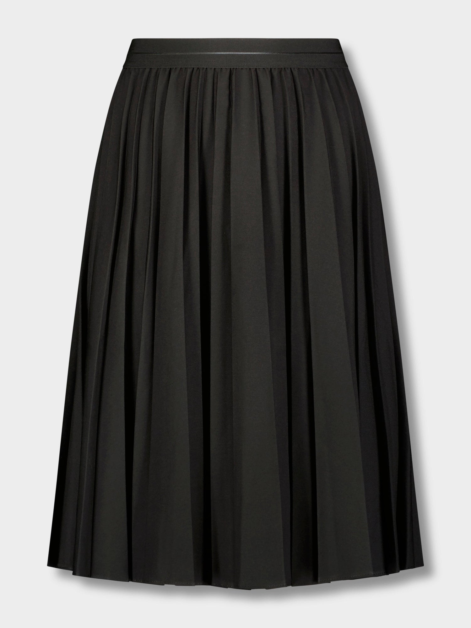 PLEATED SKIRT 27"- BLACK