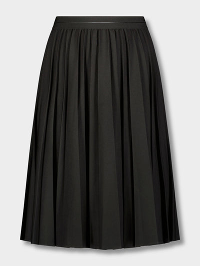 PLEATED SKIRT 27"- BLACK