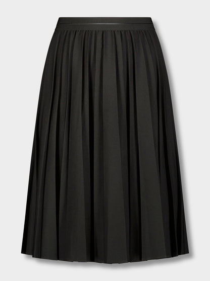 PLEATED SKIRT 27"- BLACK