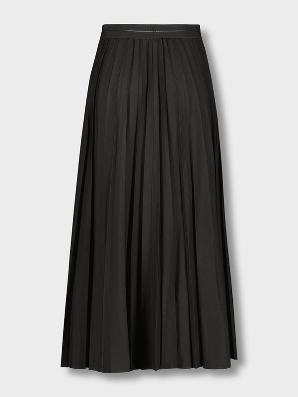 PLEATED SKIRT 35" - BLACK