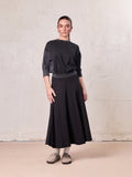 Paneled Flare Skirt 35