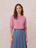 Ribbed Crew Bomber-Berry