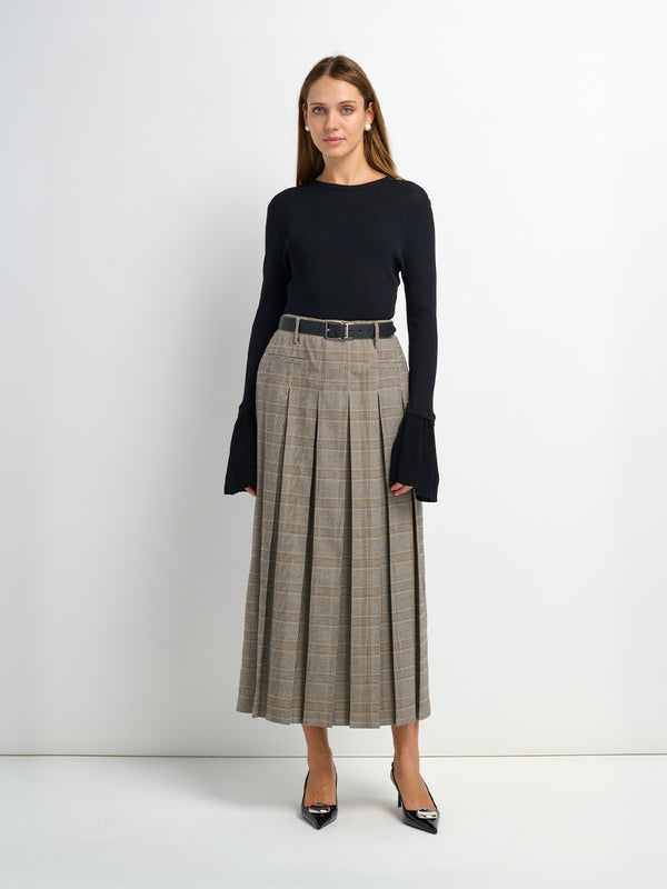 Bell Sleeve Sweater - Black