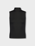 SLEEVELESS MODAL TURTLENECK-BLACK