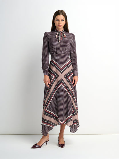 Katie Dress - Geo Boarder