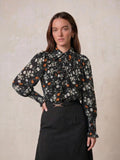 Smocked Blouse-Poppy Floral