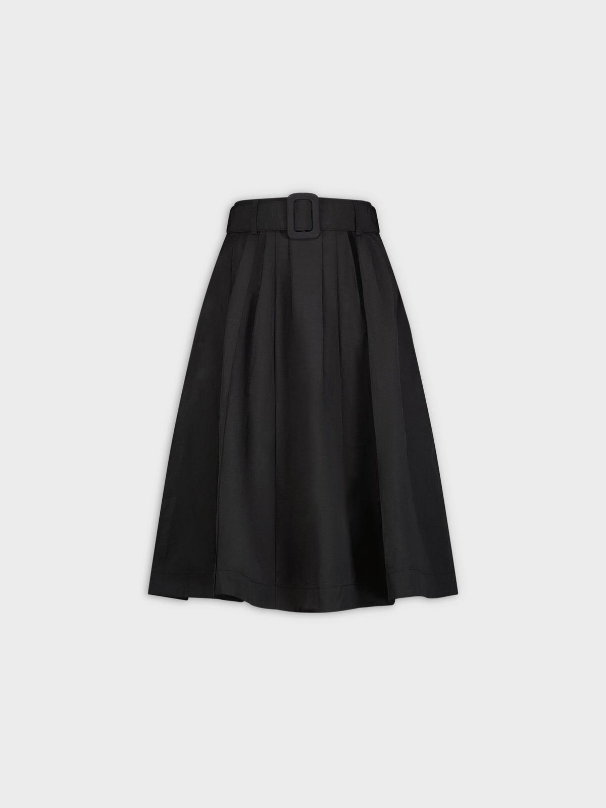 Belted Skirt-Black
