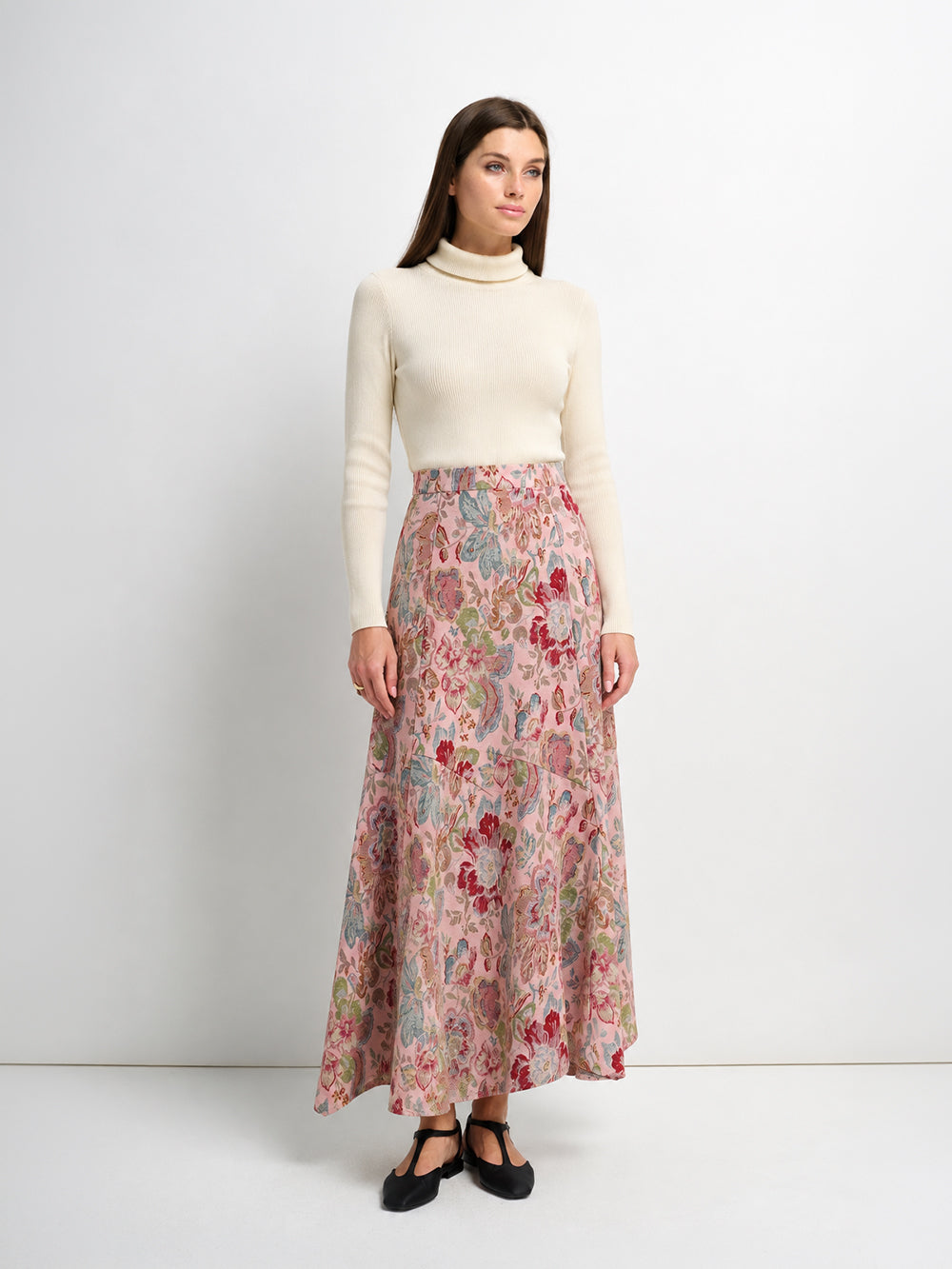The Olivia Skirt - Pink Peach