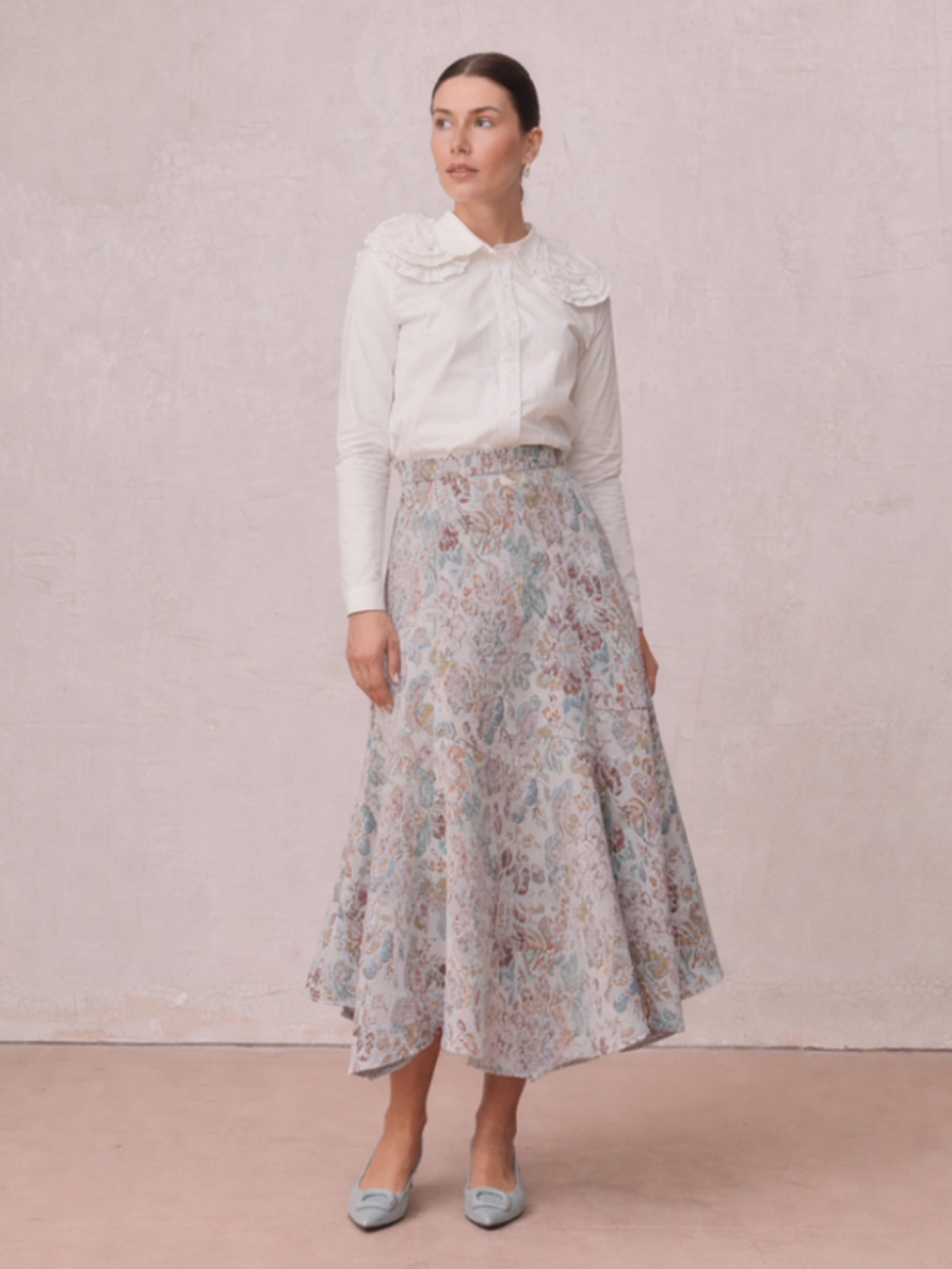 The Olivia Skirt-Tapestry Floral