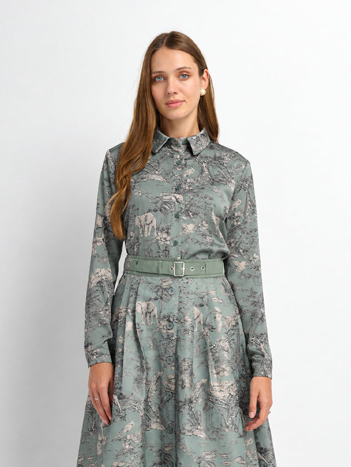 Printed Blouse - Toille