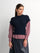 Navy/Burgundy Stripe