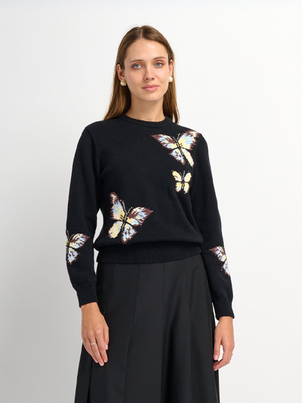 Motif Sweater - Butterfly