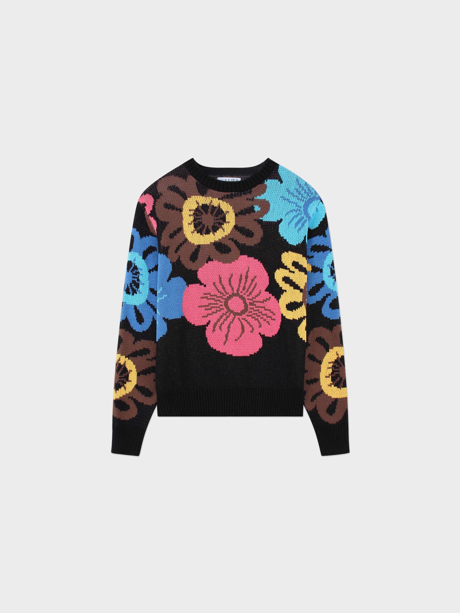 Motif Sweater-Bold Flower