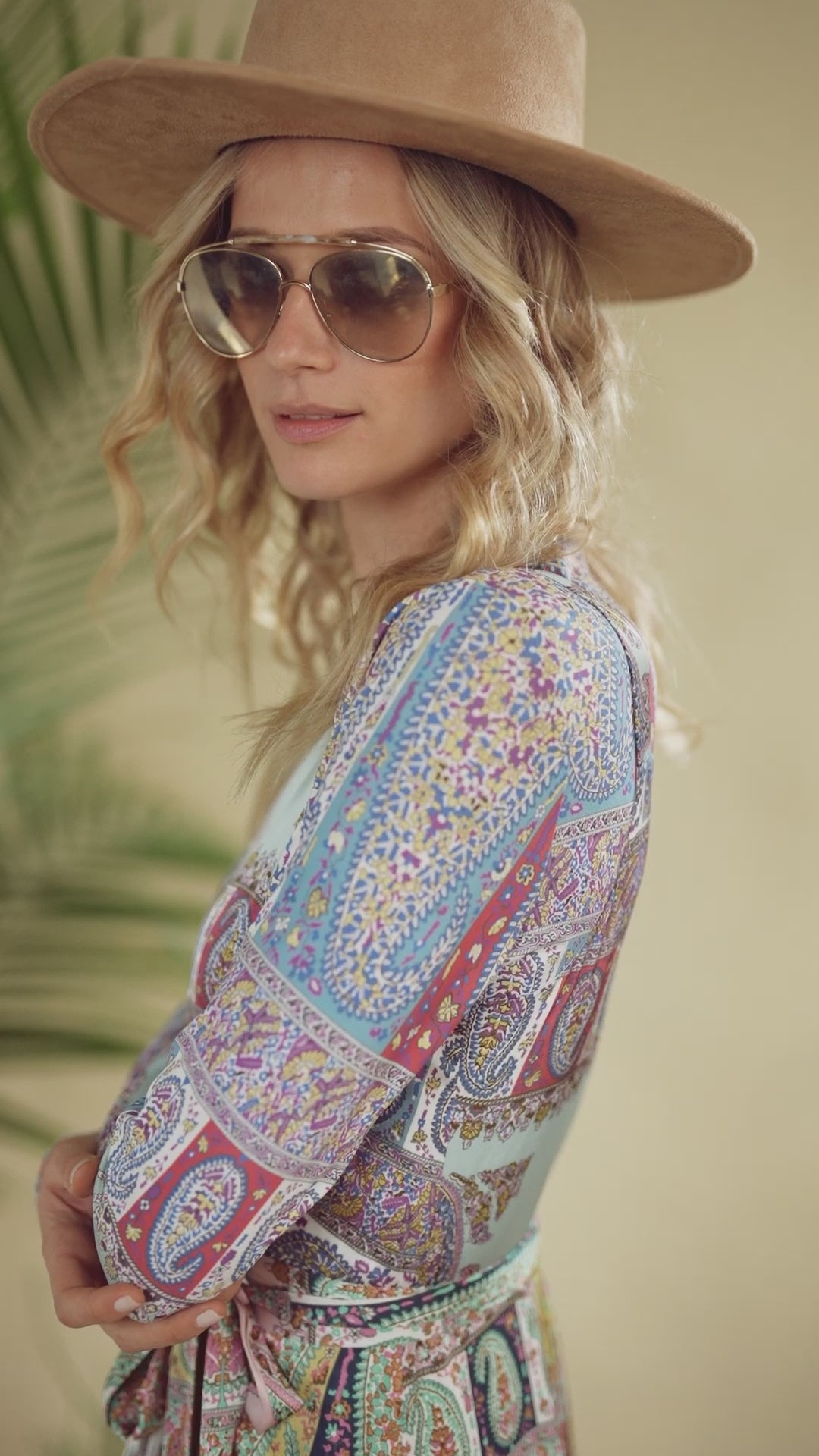 CAMISETA MIX FLORAL-PAISLEY