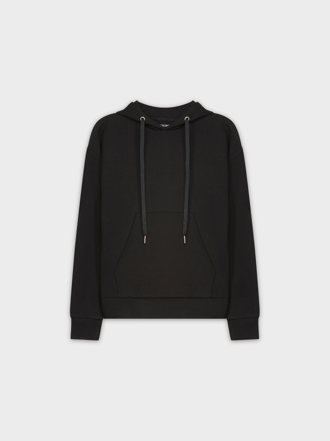 SUDADERA CON CAPUCHA PARA ADOLESCENTES-NEGRO