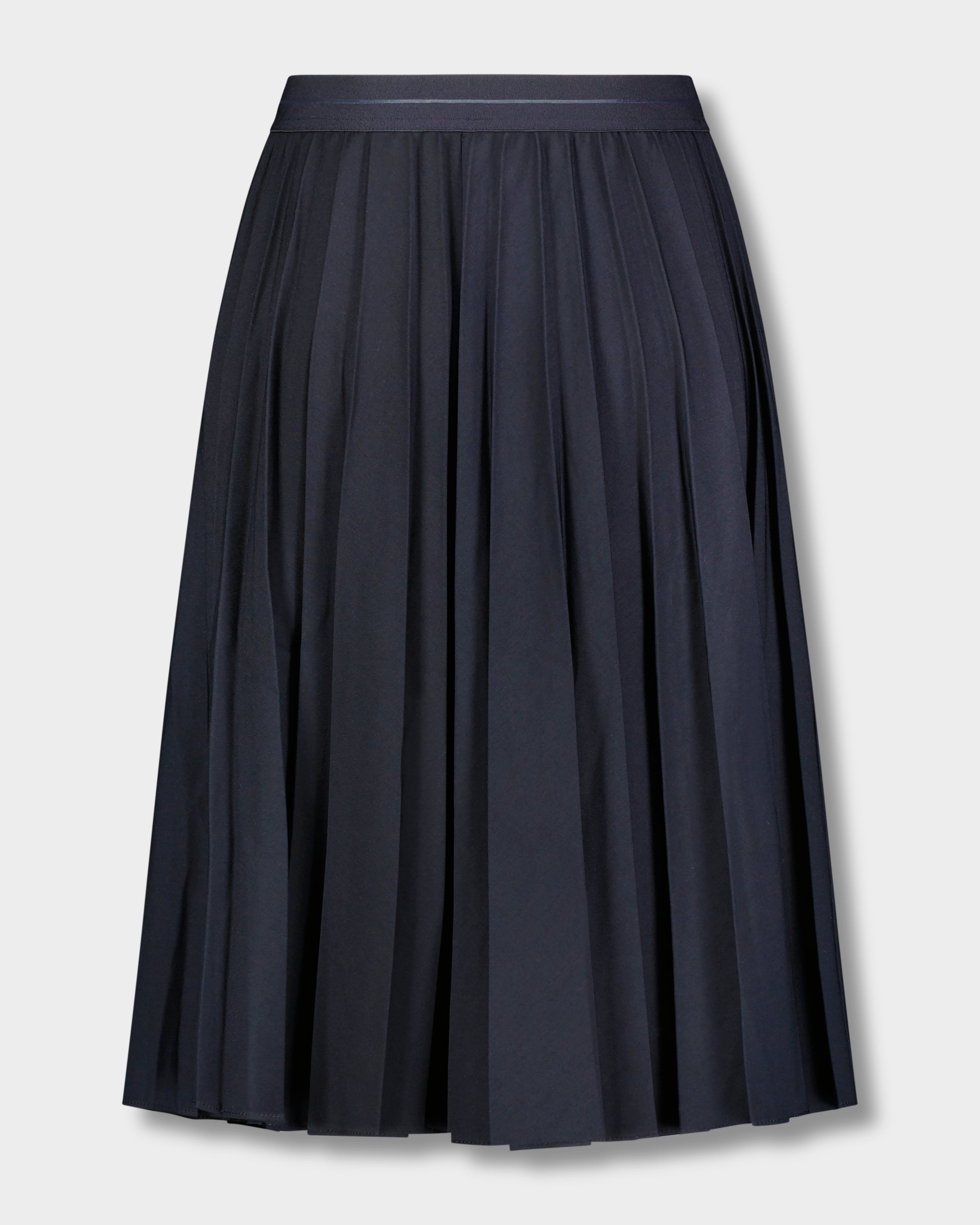 PLEATED SKIRT 24&quot; -NAVY