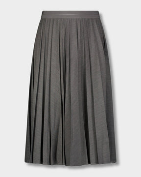 PLEATED SKIRT 24"-CHARCOAL GREY