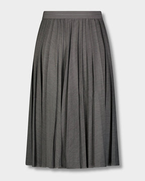 PLEATED SKIRT 24"-CHARCOAL GREY