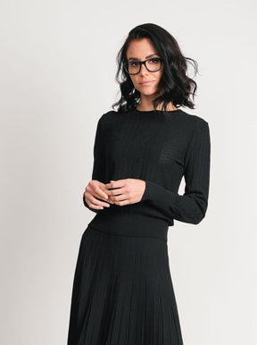 MIXED DESIGN SWEATER
