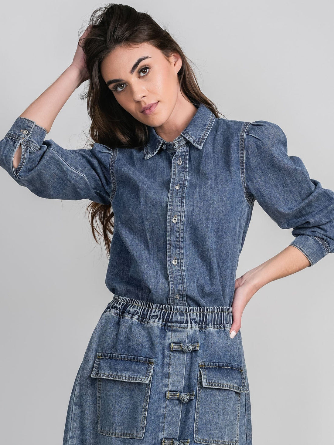 CAMISA DENIM NUDO