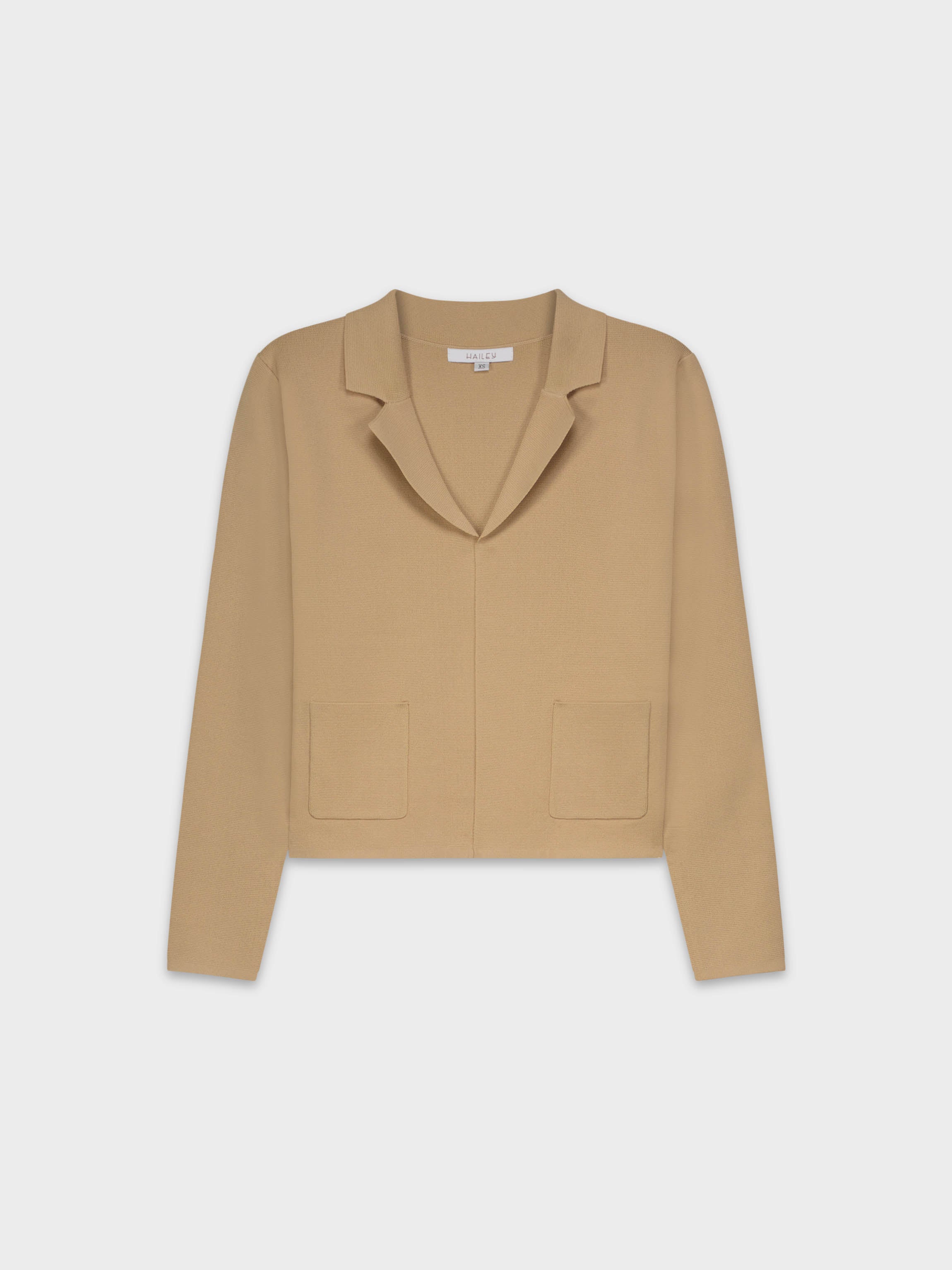 LIGHTWEIGHT BLAZER-TAN