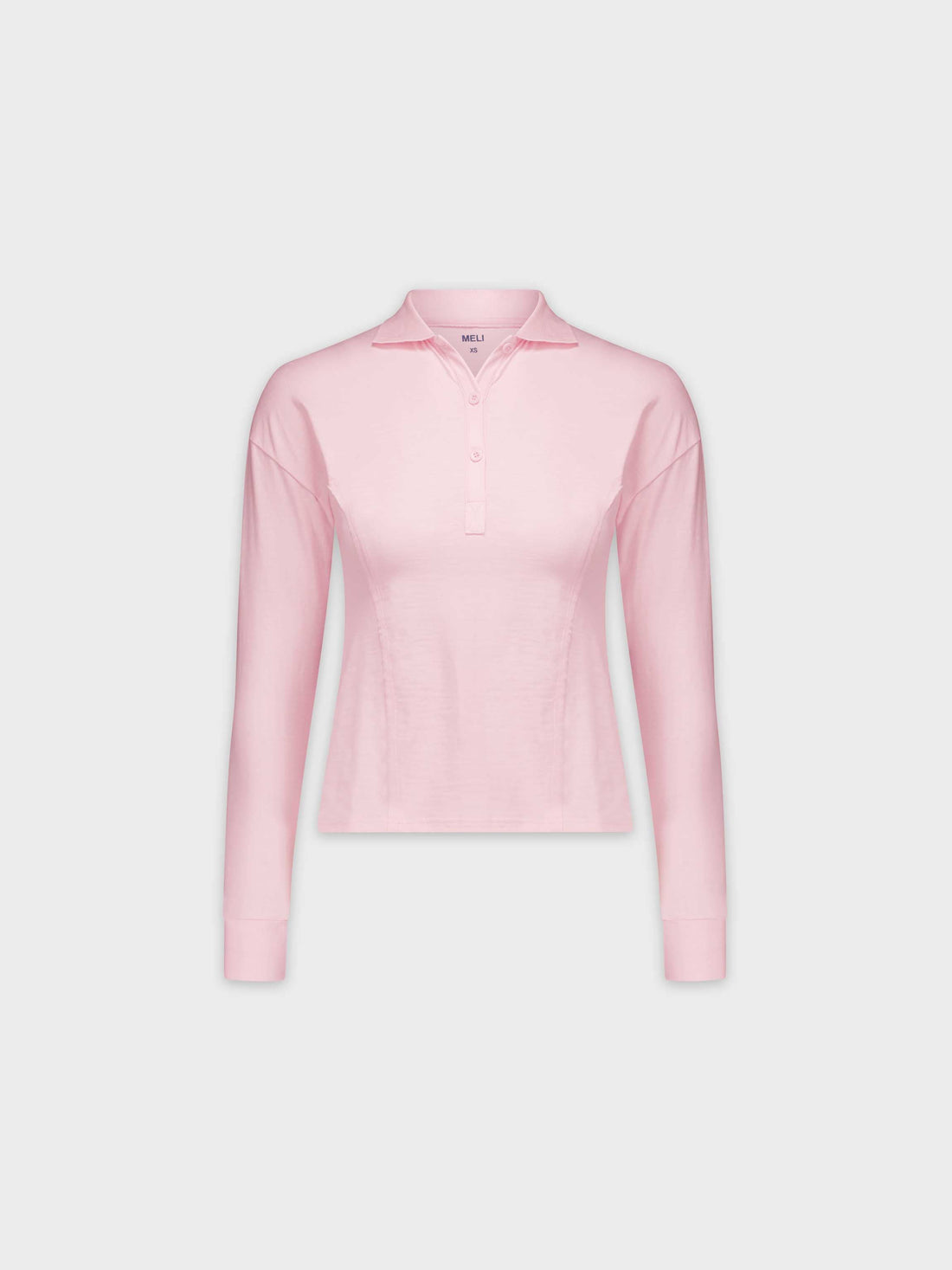 COLLAR TEE-PINK